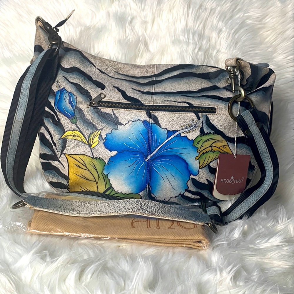 Authentic Anuschka crossbody/shoulder bag